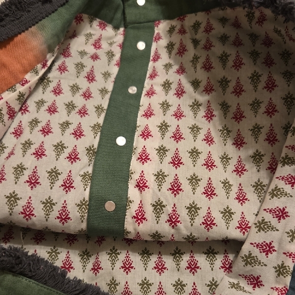 Colorful Embroidered Jean Jacket - Picture 4 of 9